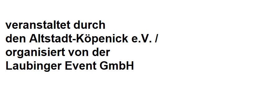 Köpenicker Winzerfest in 12557 Berlin Köpenick