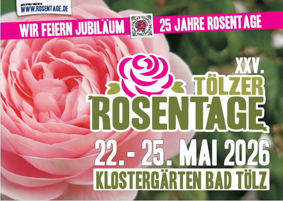 25. Tölzer Rosentage in 83646 Bad Tölz